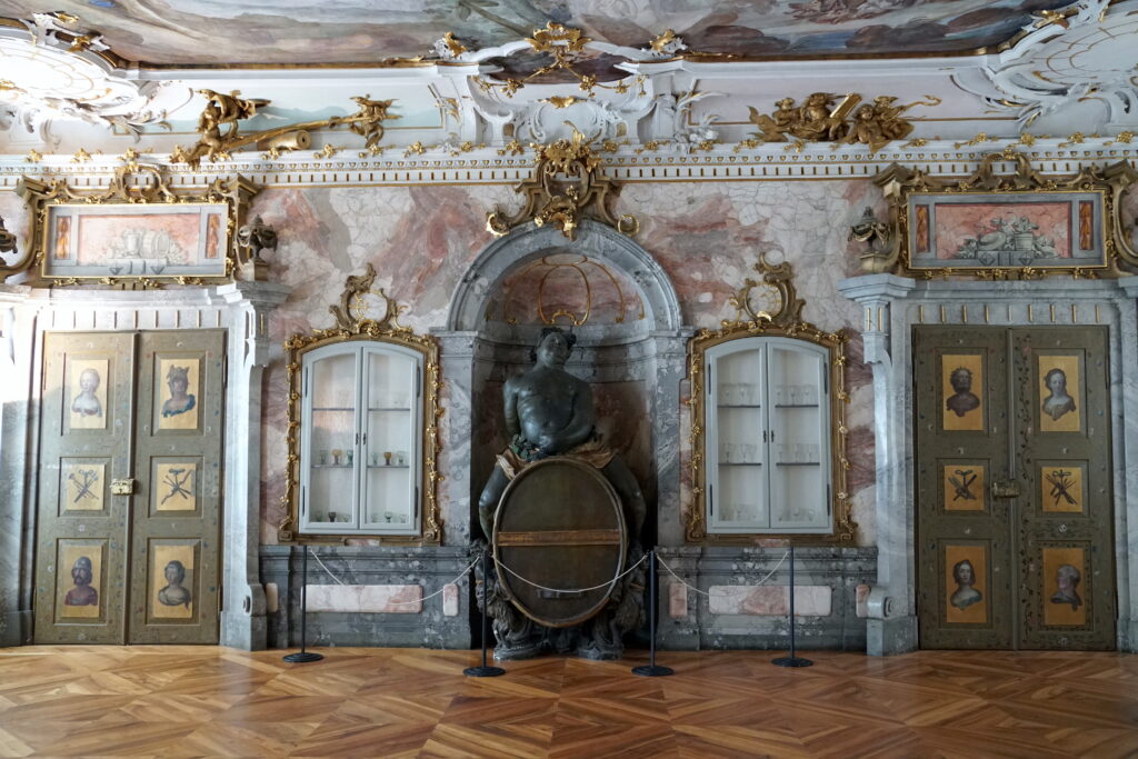 Der Bacchus Saal im Neuen Schloss Tettnang am Bodensee