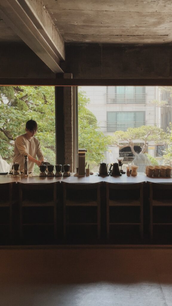 Anthracite Coffee in Seoul
